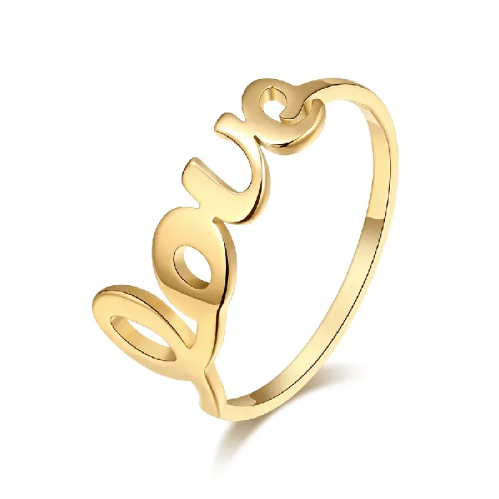 Lords Guidance Rings Womens Minimalistic Christian Love Ring