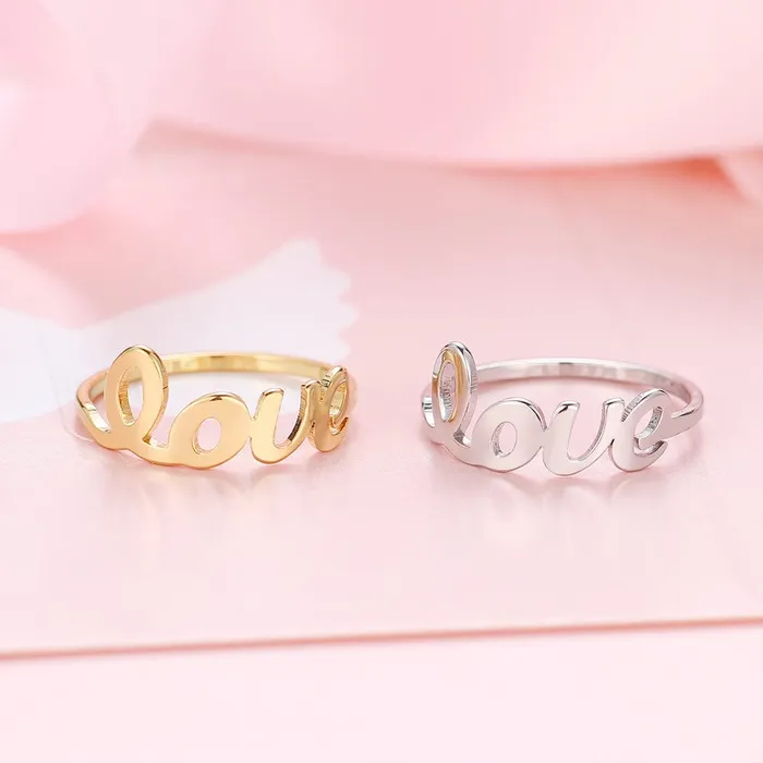 Lords Guidance Rings Womens Minimalistic Christian Love Ring