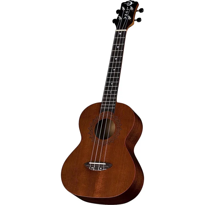 Luna Vintage Mahogany Tenor Ukulele OUTTHERES Earrings