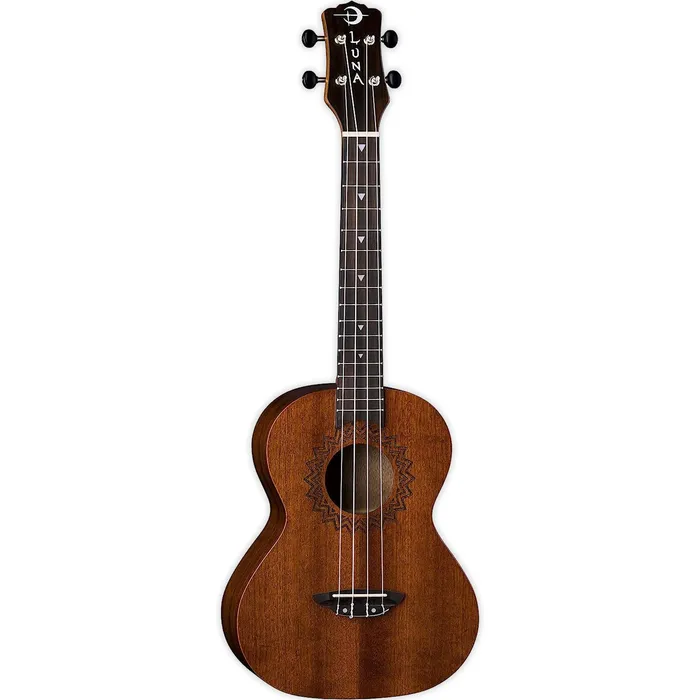 Luna Vintage Mahogany Tenor Ukulele OUTTHERES Earrings