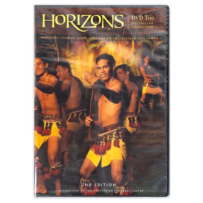 MEDIAFAST Earrings Polynesian Cultural Centers Horizons 3Disc DVD Set