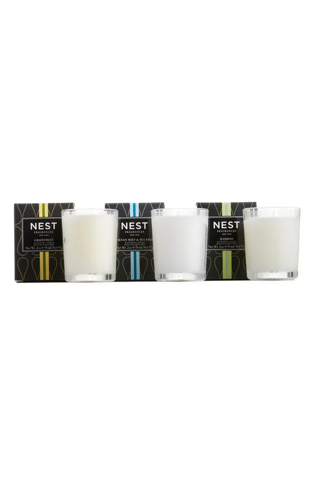 Mini Nest Bamboo Candle Nest Earrings