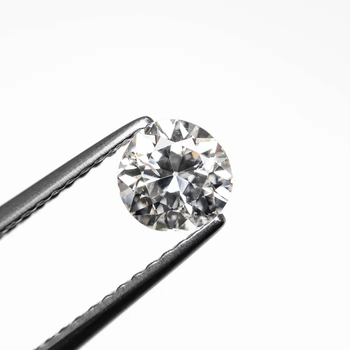 Misfit Diamonds Rings White Antique Old European Cut Diamond 056ct Round