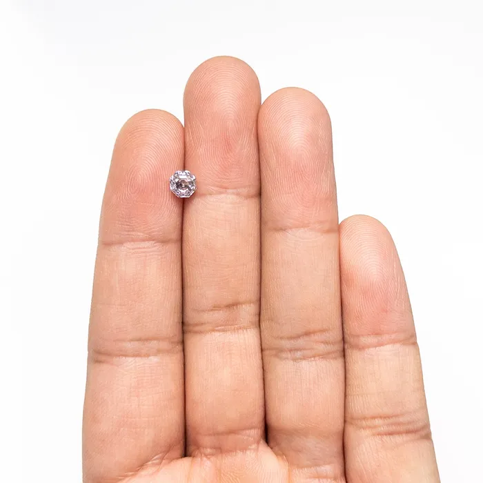 Misfit Diamonds Salt and Pepper Step Cut Diamond 082ct Octagon Rings