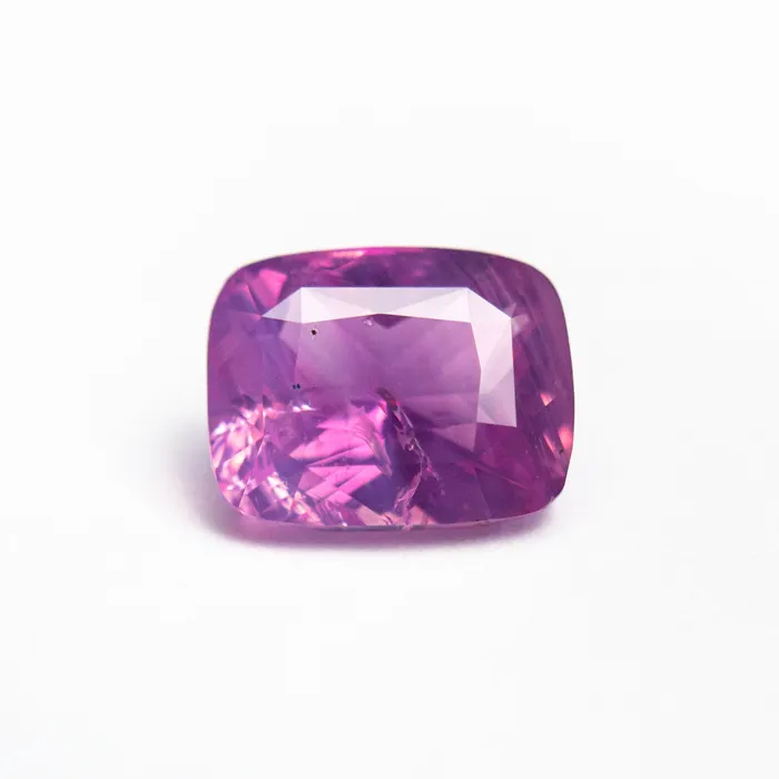 Misfit Gems Pink Brilliant Sapphire 301ct Cushion Earrings