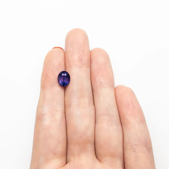 Misfit Gems Rings 259ct 851x670x553mm Oval Brilliant Sapphire 2525101