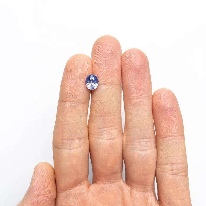 Misfit Gems Rings Blue Brilliant Sapphire 258ct Oval