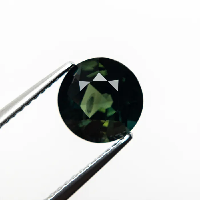 Misfit Gems Rings Green Brilliant Sapphire 224ct Round