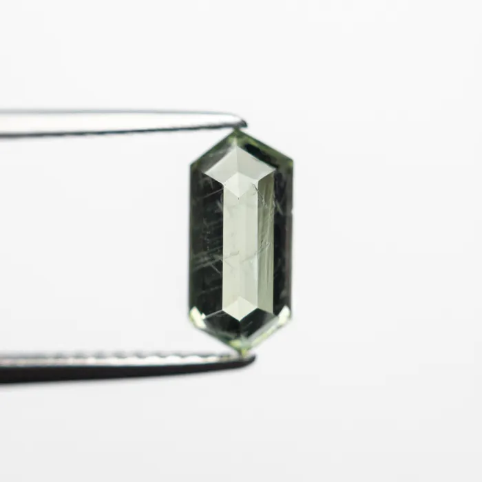 Misfit Gems Rings Green Step Cut Sapphire 150ct Hexagon