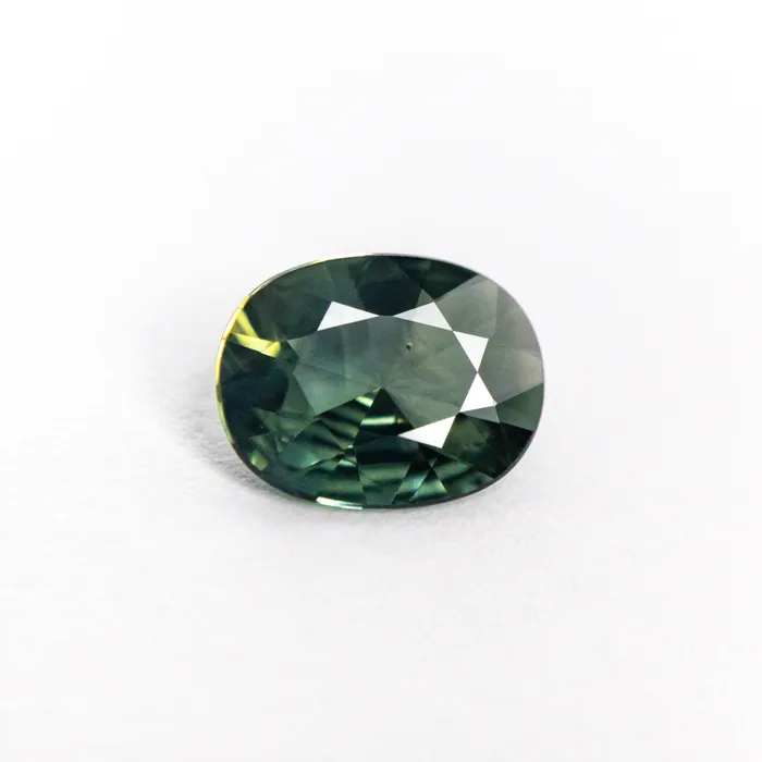 Misfit Gems Rings GreenTeal Brilliant Sapphire 110ct Oval