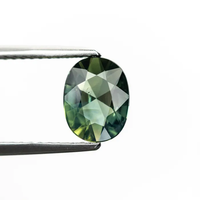 Misfit Gems Rings GreenTeal Brilliant Sapphire 110ct Oval
