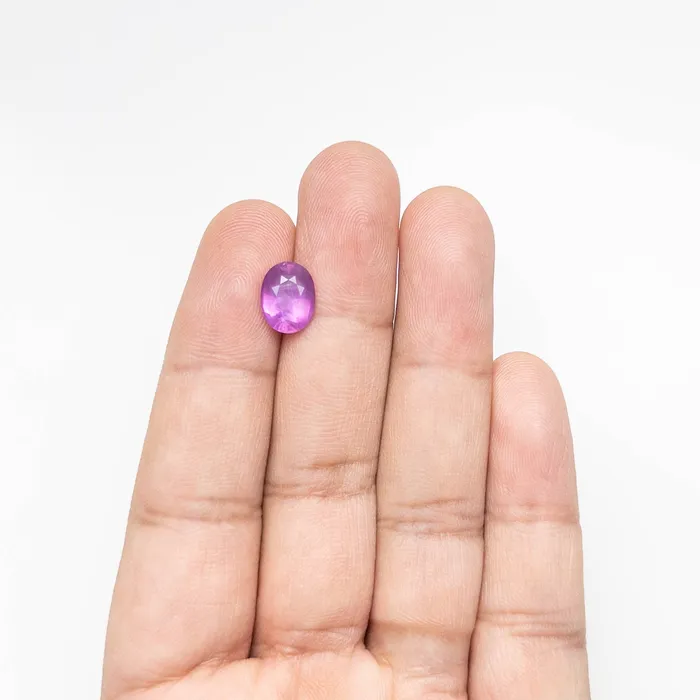 Misfit Gems Rings Purple Brilliant Sapphire 356ct Oval