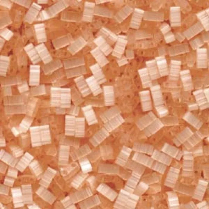 Miyuki Half Tila Beads HTL2555 Silk Pale Light Coral Peppy Beads Necklaces