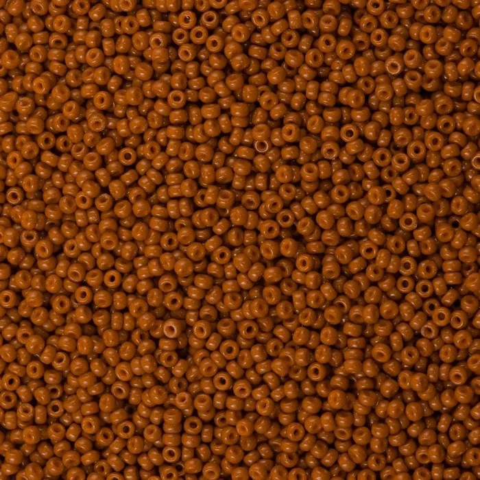 Miyuki Seed Beads 80 Duracoat Opaque Persimmon 4458NEW Peppy Beads Earrings