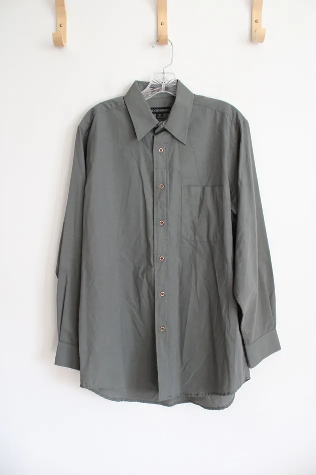 Modern Elements Green Gray Long Sleeved Button Down M 1553233 Modern Elements Earrings Modern Elements Green Gray Long Sleeved Button Down M 1553233 Modern Elements Earrings