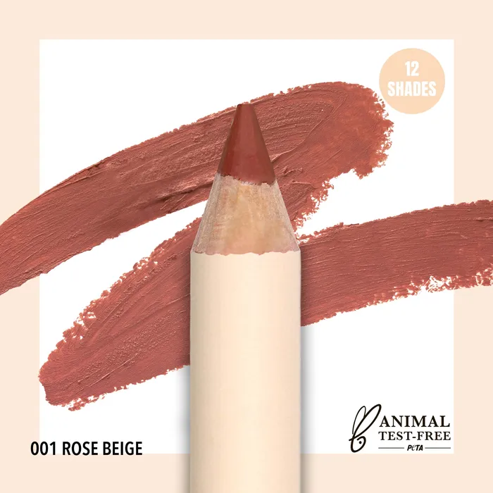Moira Cosmetics Earrings MustHave Lip Liner Rose Beige