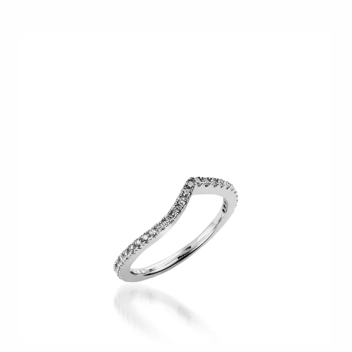Mystere White Gold Engagement Ring John Atencio Rings