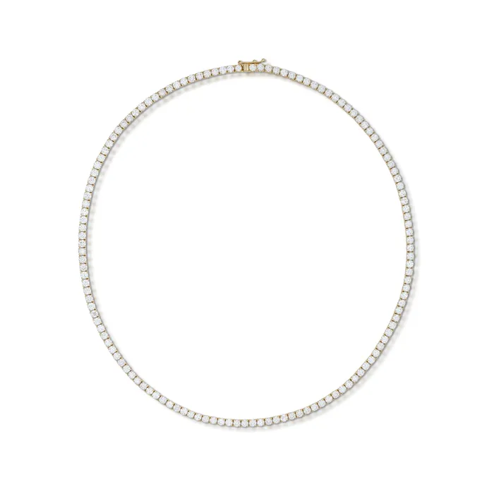Necklaces 1313 Carat Yellow Gold Diamond Line Necklace Stephen Silver Fine Jewelry Necklaces 1313 Carat Yellow Gold Diamond Line Necklace Stephen Silver Fine Jewelry
