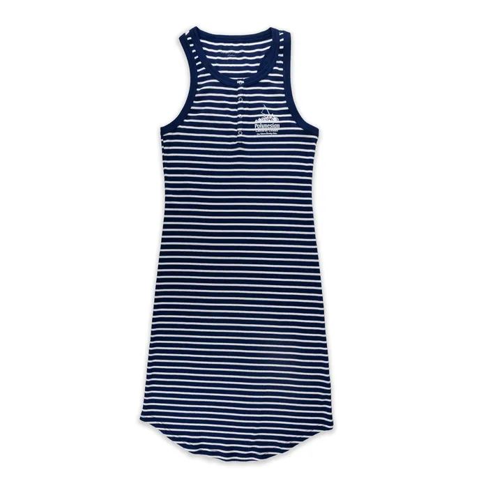 Necklaces BOXERCRAFT Boxercraft Womens Vivian Rib Midi Dress with PCC Logo