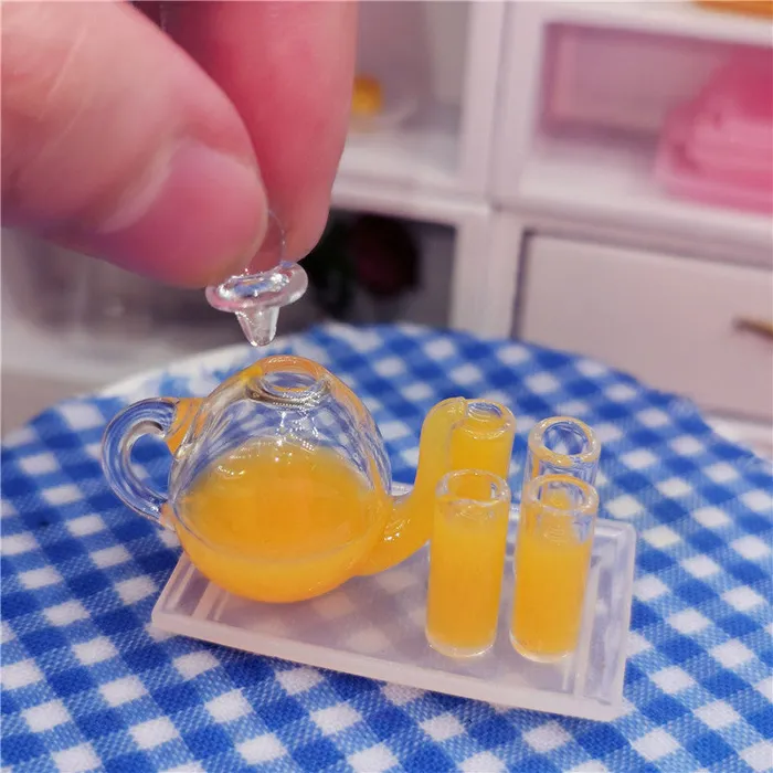 Necklaces CJ Doll House Miniature 112 Tableware Kitchen Accessories Juice Pitcher with Glasses Necklaces CJ Doll House Miniature 112 Tableware Kitchen Accessories Juice Pitcher with Glasses