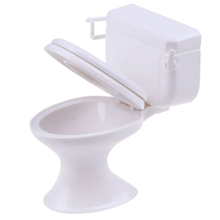 Necklaces CJ Miniature toilet for Dollhouse Bathroom
