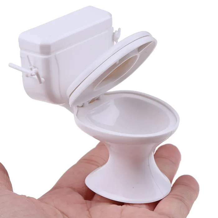 Necklaces CJ Miniature toilet for Dollhouse Bathroom