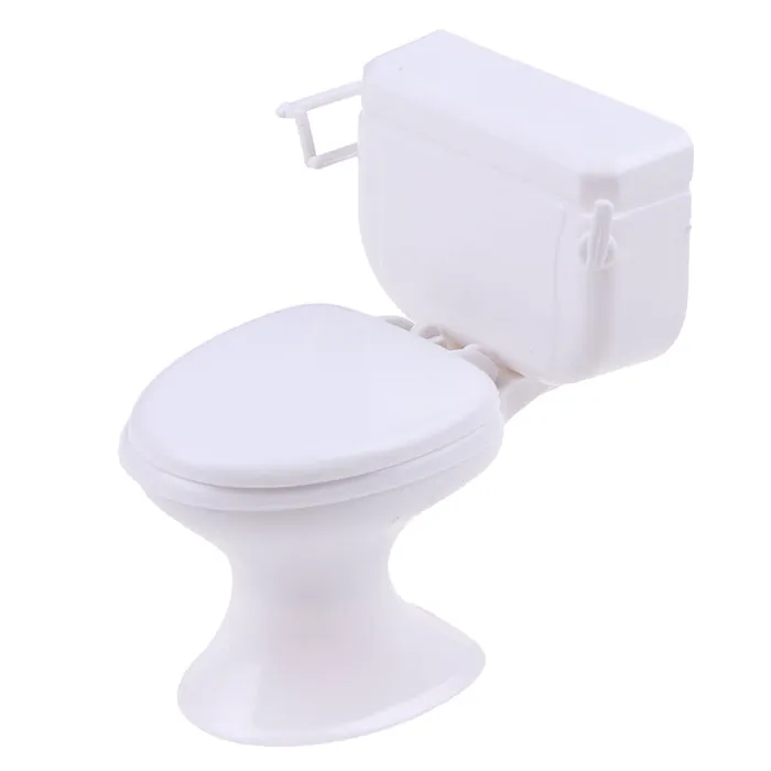Necklaces CJ Miniature toilet for Dollhouse Bathroom