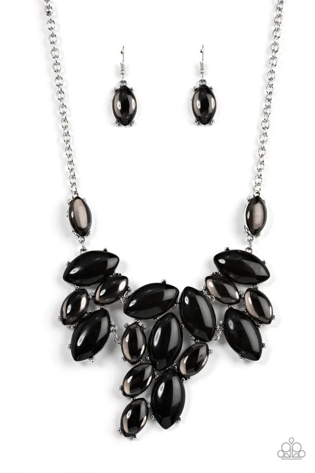 Necklaces Date Night Nouveau Black Paparazzi Accessories