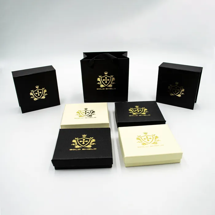 Necklaces Gold Shield Cadena de Oro 14k Barbada