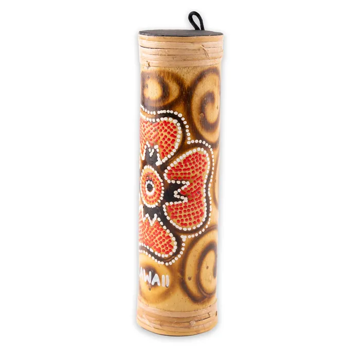 Necklaces Handpainted Bamboo Rattle Instrument for Kids MARUEGERTZ