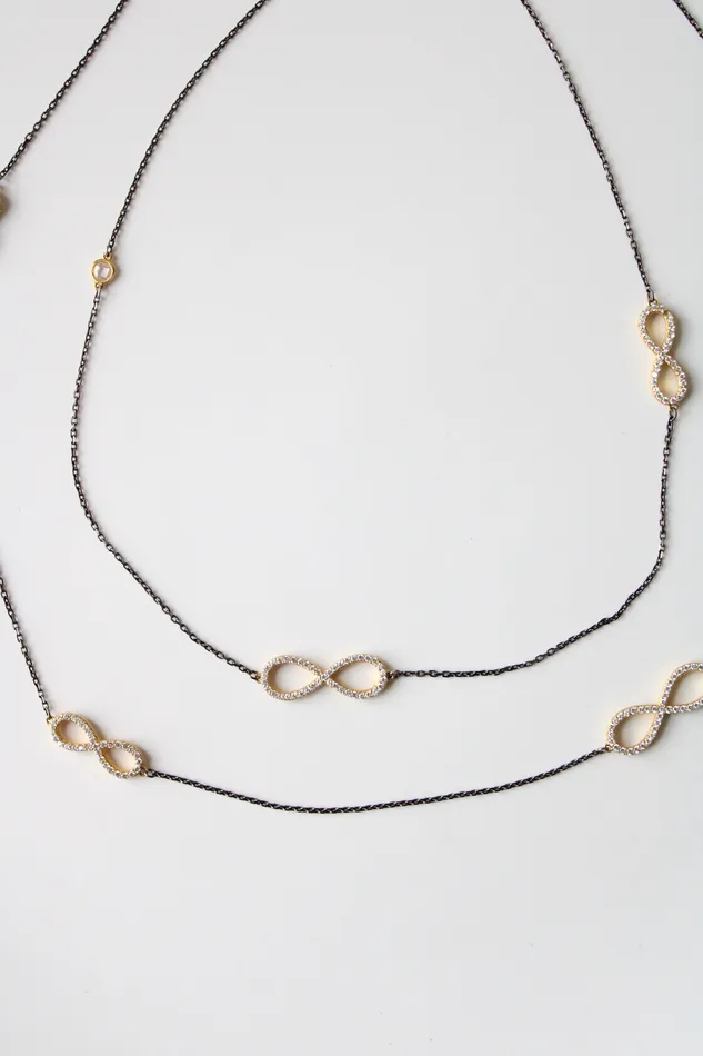 Necklaces Infinity Symbol Chain Necklace Jubilee Thrift