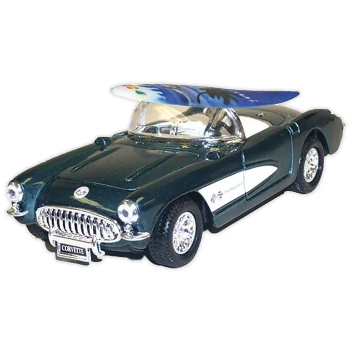 Necklaces ISLANDERGRP 57 Chevrolet Corvette with Surfboard DieCast Miniature Necklaces ISLANDERGRP 57 Chevrolet Corvette with Surfboard DieCast Miniature