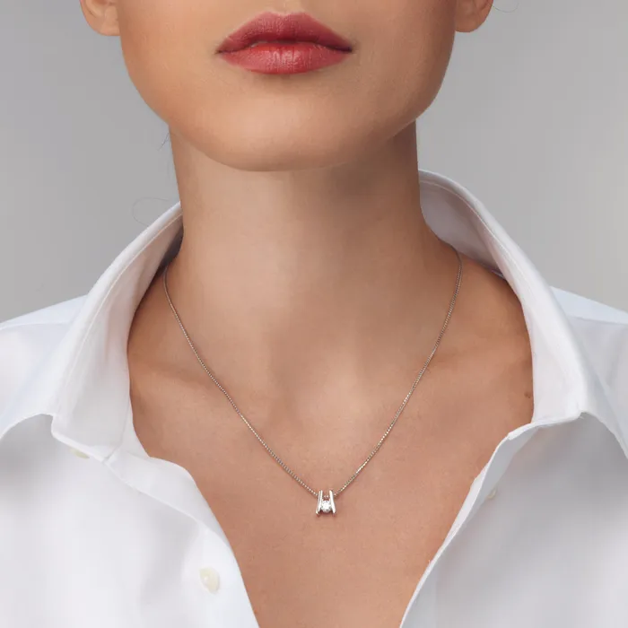 Necklaces John Atencio Venture Diamond Solitaire Pendant