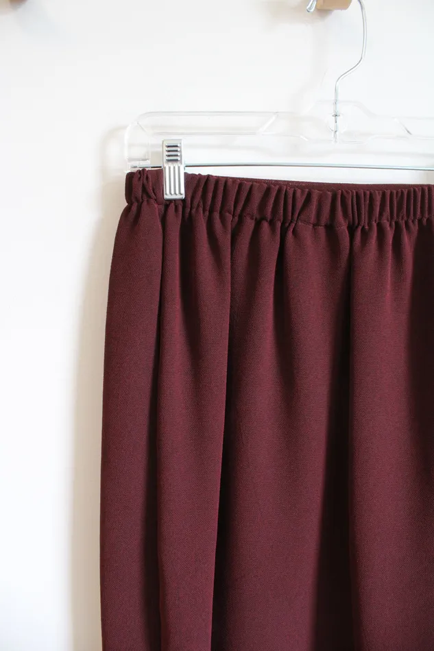 Necklaces Joliebel Joliebel Maroon Layered Skirt M