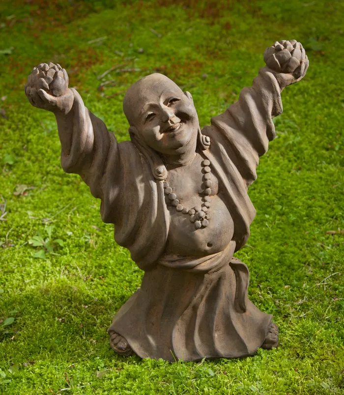 Necklaces La Campania Budai with Lotus Flowers Garden Statue