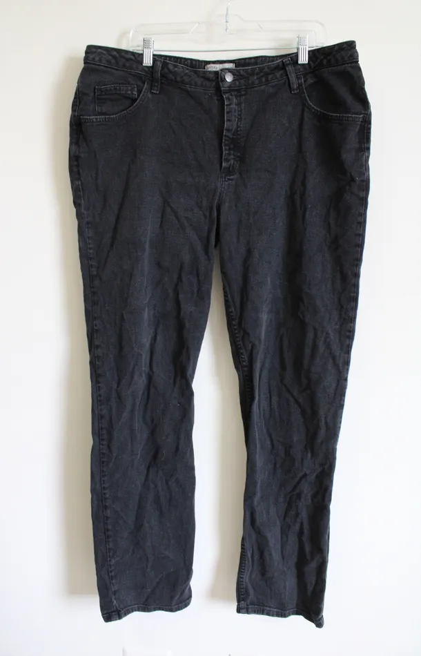 Necklaces Lee Lee By Riders Eased Black Jeans 20W Long