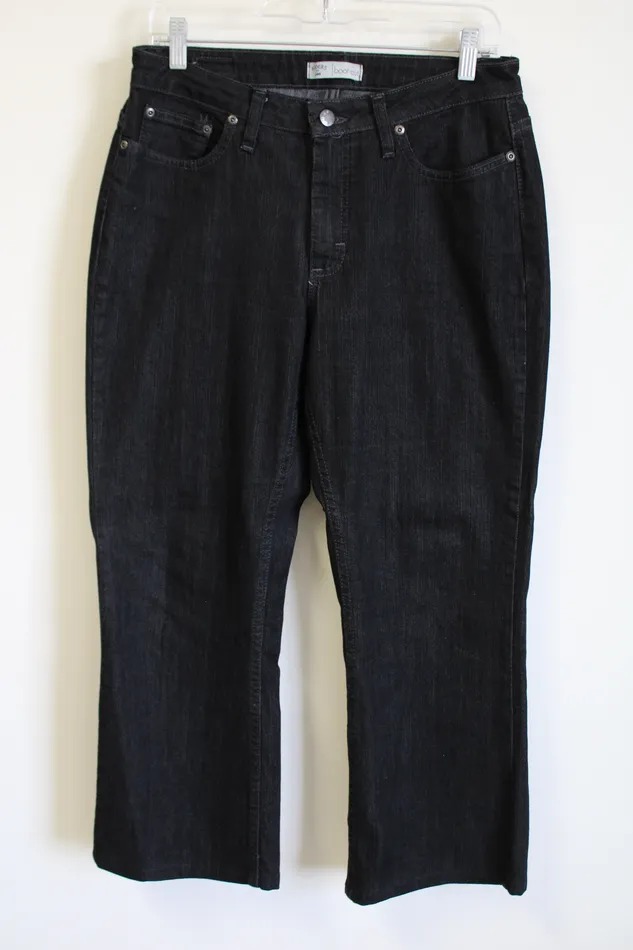 Necklaces Lee Riders By Lee Bootcut Black Wash Jeans 8 Petite