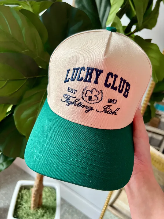 Necklaces Lucky Club Hat Erin Sourcing