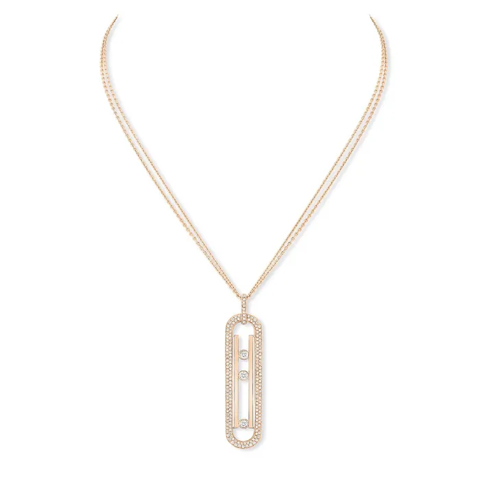 Necklaces Messika Messika Move 10th Anniversary Pav Diamond Necklace