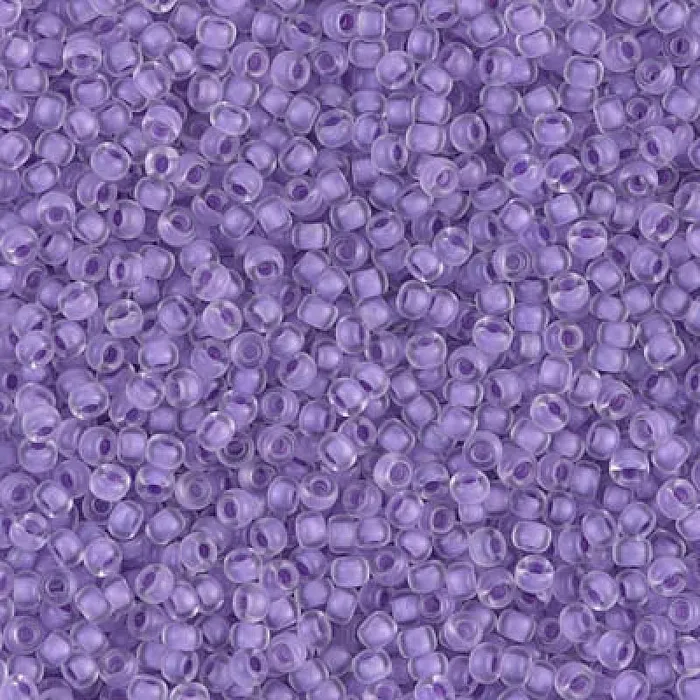Necklaces Peppy Beads Miyuki Seed Beads 110 Semi Frosted Lilac Lined Crystal 1924NEW Necklaces Peppy Beads Miyuki Seed Beads 110 Semi Frosted Lilac Lined Crystal 1924NEW
