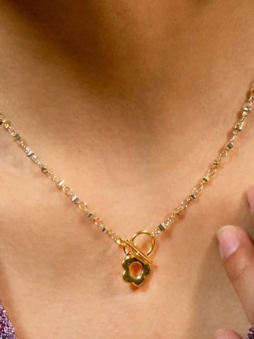 Necklaces Peter June Flower Power Necklace