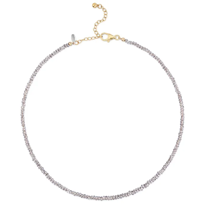 Necklaces RACHEL LYNN CHICAGO 2mm Itsy Sheer Lavender Quartz Beaded Necklace
