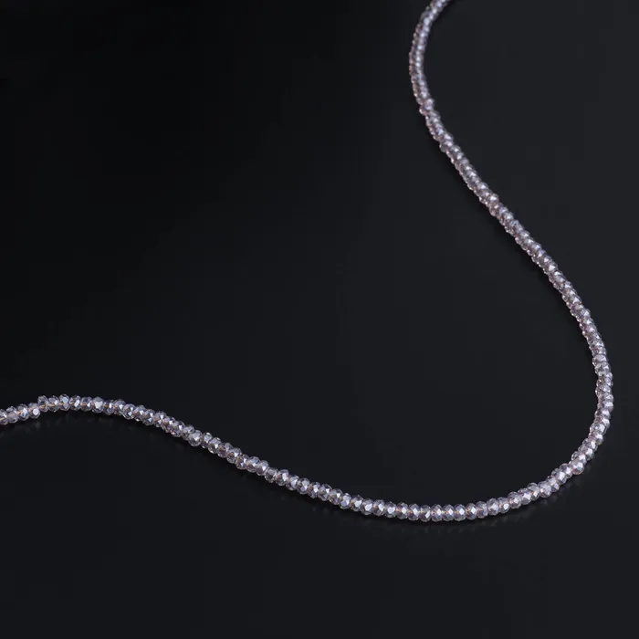 Necklaces RACHEL LYNN CHICAGO 2mm Itsy Sheer Lavender Quartz Beaded Necklace