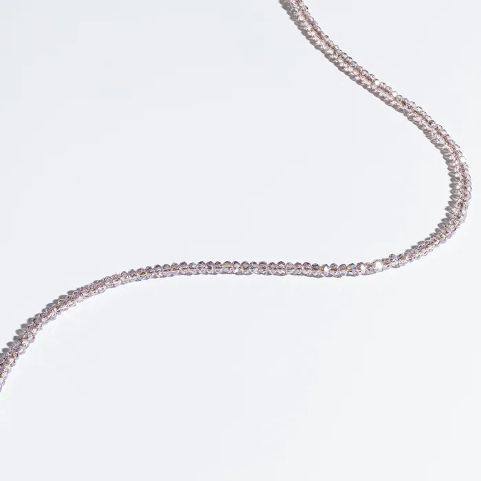 Necklaces RACHEL LYNN CHICAGO 2mm Itsy Sheer Lavender Quartz Beaded Necklace