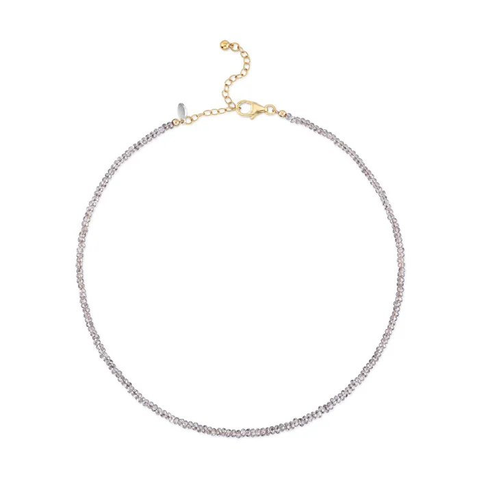 Necklaces RACHEL LYNN CHICAGO 2mm Itsy Sheer Lavender Quartz Beaded Necklace