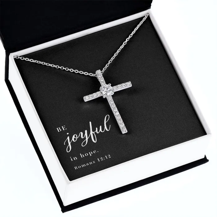 Necklaces ShineOn Fulfillment Cubic Zirconia Crystal Necklace Romans 1212
