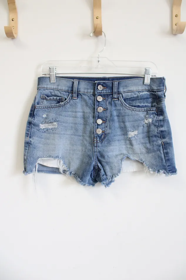 Necklaces SO Relaxed Mom High Rise Denim Short 5 SO