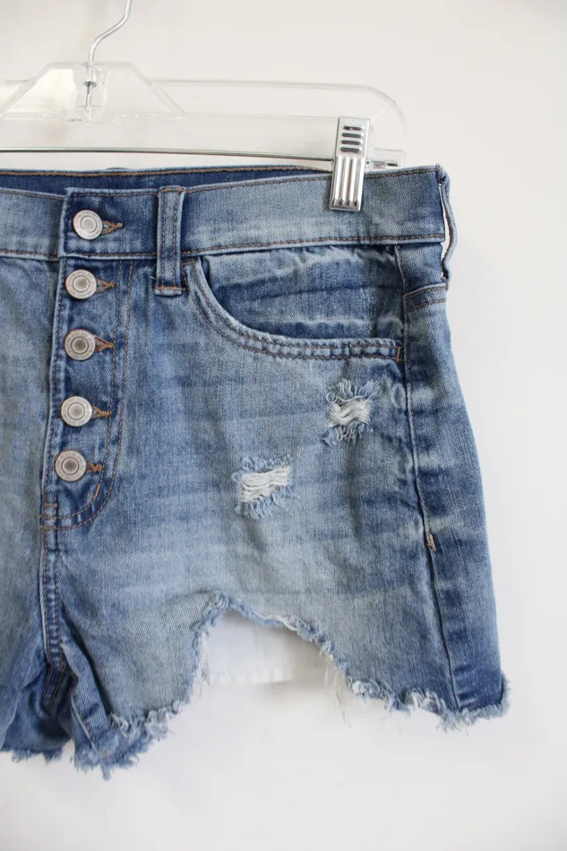 Necklaces SO Relaxed Mom High Rise Denim Short 5 SO