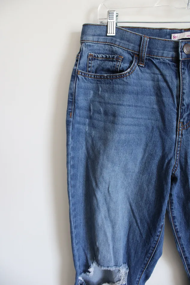 Necklaces SO SO High Rise Mom Jean 1130W