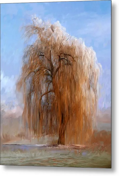 Necklaces The Lone Willow Tree Metal Print 299 Luma